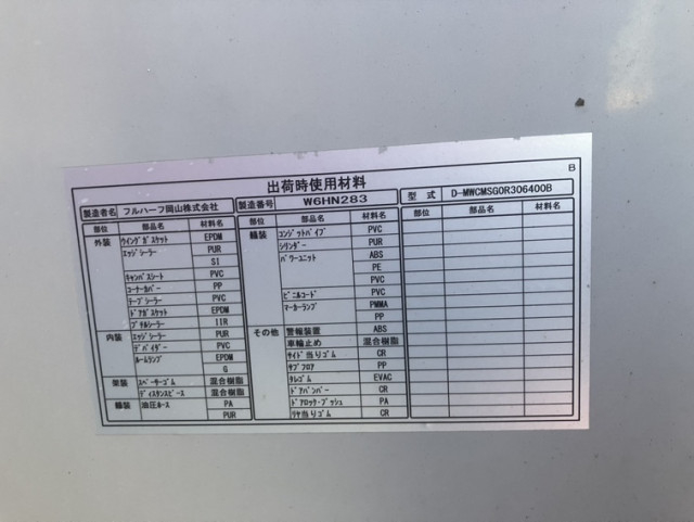 いすゞ フォワード 中型 ウィング 2RG-FRR90T2(113289) 26枚目