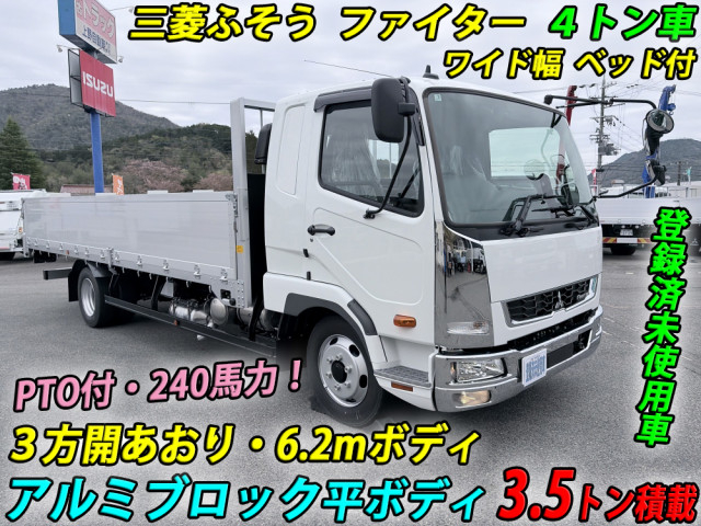 三菱ふそう ファイター 中型 平ボディ 2KG-FK62F(107858) 5枚目