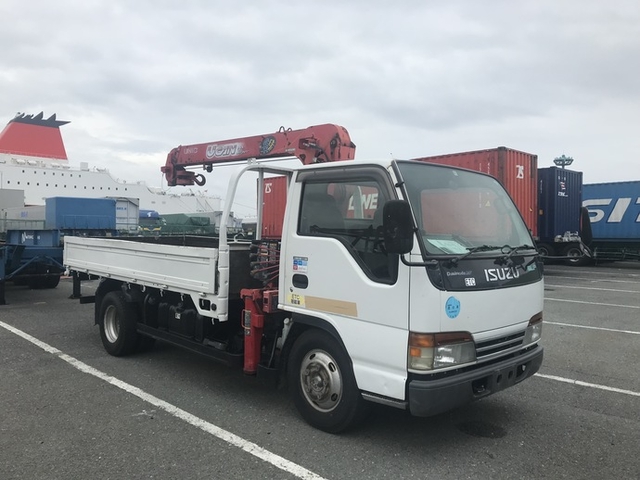 いすゞ エルフ 小型 平ボディ（クレーン付） KK-NKR71LR(3656) 13枚目