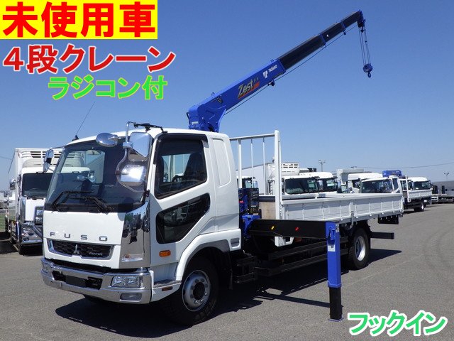 三菱ふそう - 中型 平ボディ（クレーン付） 2KG-FK62FZ(104531) 1枚目