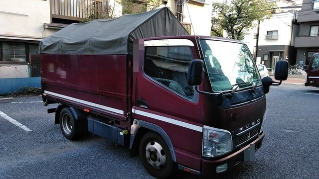 三菱ふそう キャンター 小型 幌車 BKG-FE70BS(3758) 3枚目