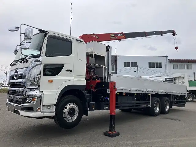 日野 プロフィア 大型 平ボディ（クレーン付） 2DG-FS1AHC(114005) 9枚目