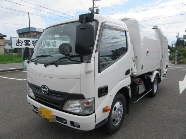 日野 デュトロ 小型 塵芥車（プレス式） TKG-XZU600X(10078) 1枚目