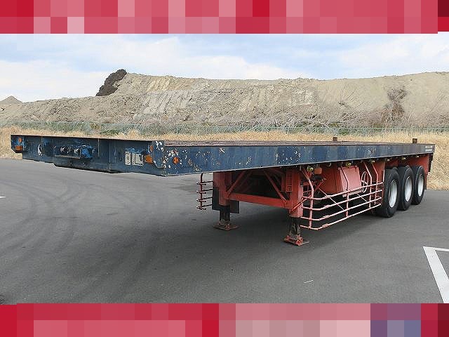 Trex Large Flatbed trailer P-335SV(28170) 1枚目