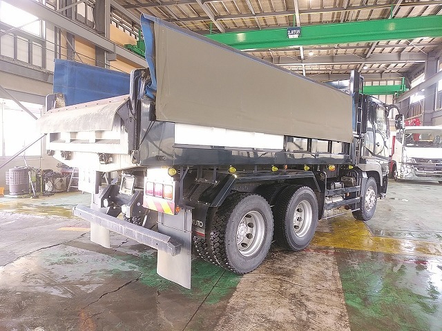 Mitsubishi Fuso super_great Large Soil dump QKG-FV60VX(37630) 12枚目