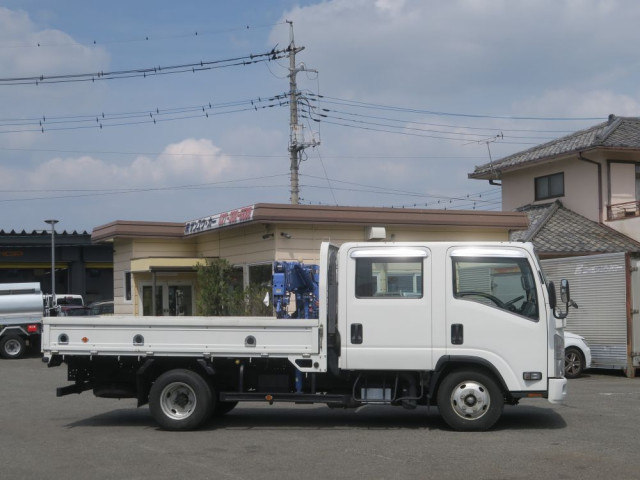 いすゞ エルフ 小型 平ボディ（クレーン付） TKG-NPR85AR(110740) 2枚目