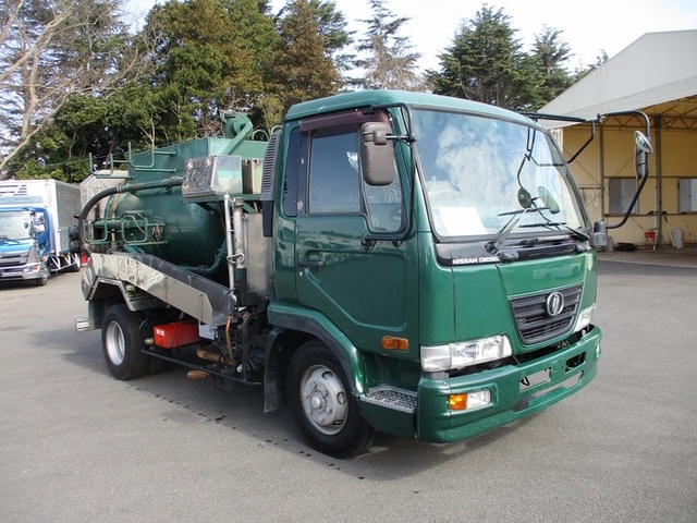 UDトラックス（日産） コンドル 中型 バキュームダンパー/汚泥吸引車 PB-MK36A(9576) 2枚目