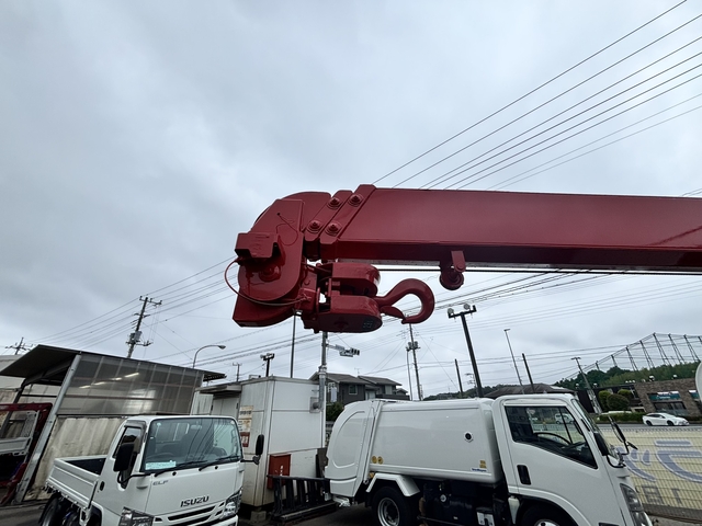 いすゞ エルフ 小型 平ボディ（クレーン付） TKG-NKR85R(108483) 48枚目