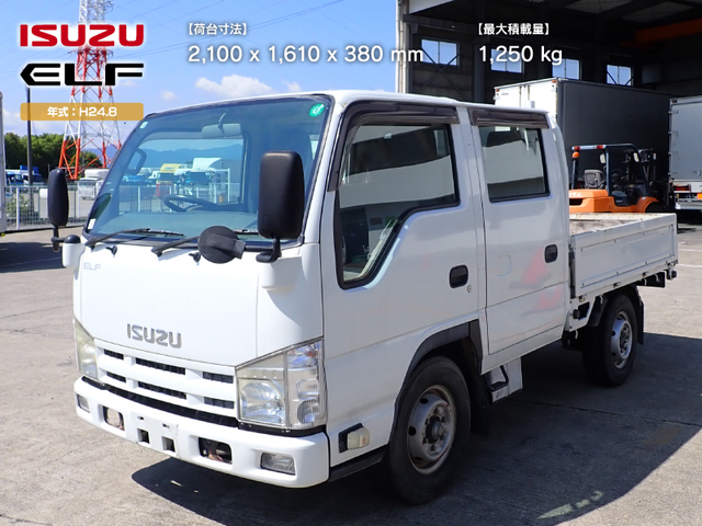 いすゞ エルフ 小型 Wキャブ TKG-NHR85A(88438) 1枚目