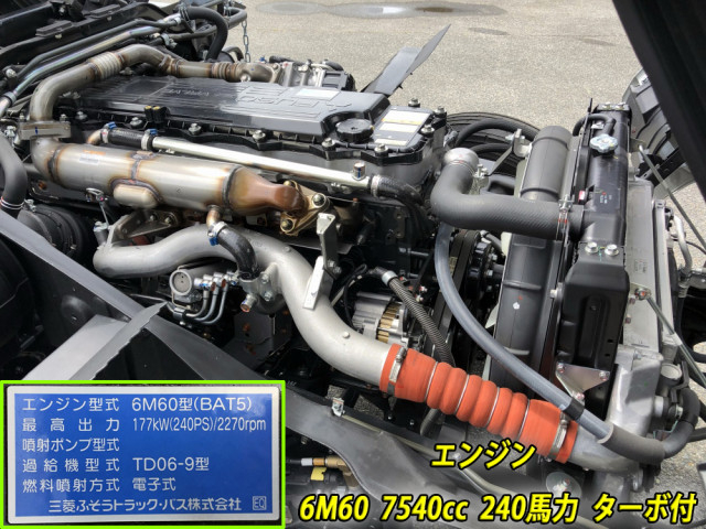 三菱ふそう ファイター 増トン コンテナ専用車 2KG-FK62FZ(88794) 9枚目