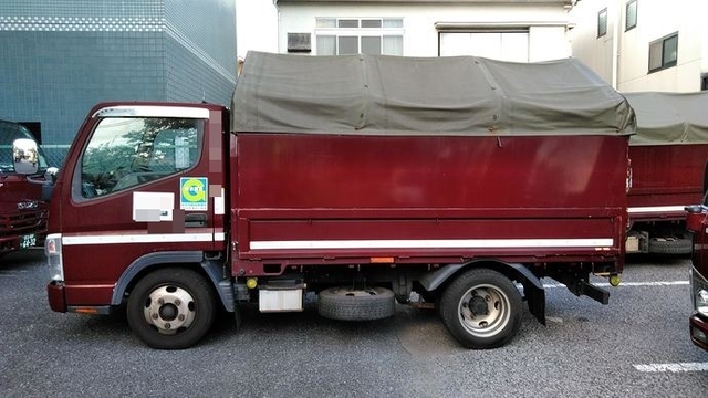 三菱ふそう キャンター 小型 幌車 BKG-FE70BS(3758) 4枚目