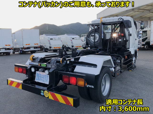 Mitsubishi Fuso fighter 6studs large Arm roll trucks  2KG-FK62FZ(88934) 2枚目
