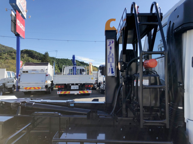 Mitsubishi Fuso fighter 6studs large Arm roll trucks  2KG-FK62FZ(88934) 11枚目