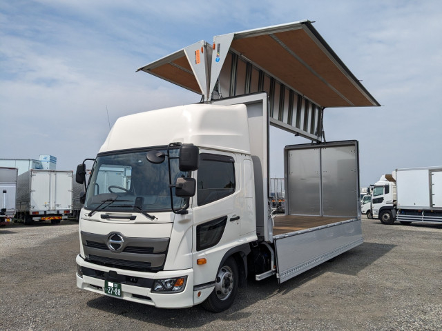 Hino ranger Middle Aluminium Wing body 2KG-FD2ABG(88949) 35枚目