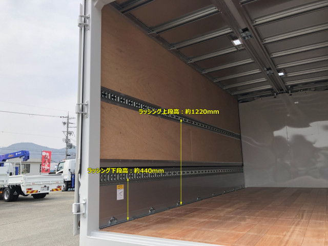 Mitsubishi Fuso canter Small Aluminium Wing body 2PG-FEB90(89148) 11枚目