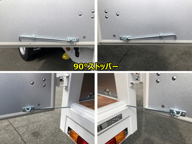 Mitsubishi Fuso canter Small Aluminium Wing body 2PG-FEB90(89148) 23枚目