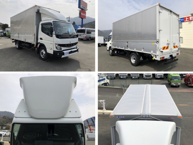 Mitsubishi Fuso canter Small Aluminium Wing body 2PG-FEB90(89148) 26枚目