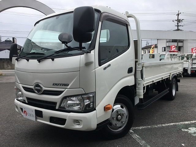 日野 デュトロ 小型 平ボディ TKG-XZU655M(89344) 1枚目
