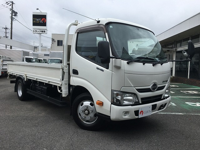 日野 デュトロ 小型 平ボディ TKG-XZU655M(89344) 3枚目