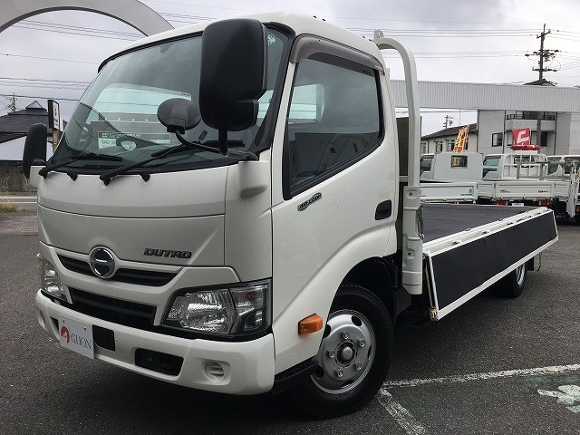 日野 デュトロ 小型 平ボディ TKG-XZU655M(89344) 9枚目