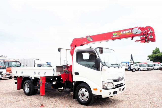 日野 デュトロ 小型 クレーン付き TKG-XZU695M(89366) 7枚目