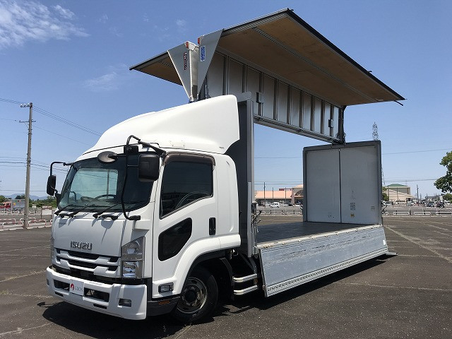 Isuzu forward Small Aluminium Wing body 2RG-FRR90T2(89369) 4枚目