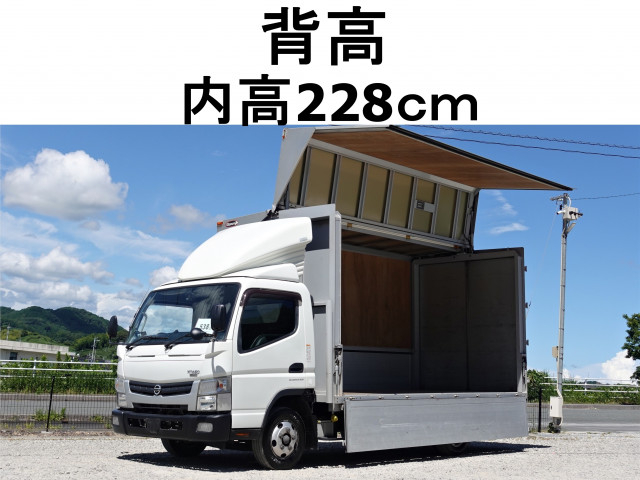 三菱ふそう キャンター 小型 アルミウィング TRG-FEB5W(89373) 1枚目