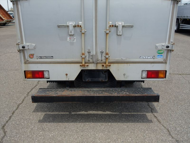 Toyota dyna Small Aluminium box body TPG-XZC605(89380) 18枚目