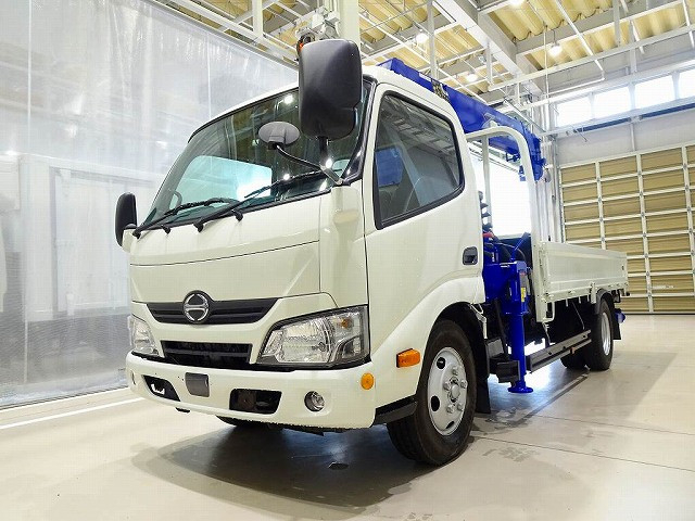 日野 デュトロ 小型 クレーン付き TKG-XZU655M(89480) 1枚目