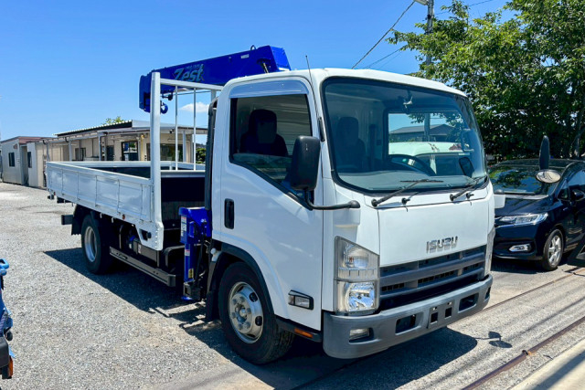 いすゞ エルフ 小型 クレーン付き 2RG-NPR88YN(89530) 3枚目