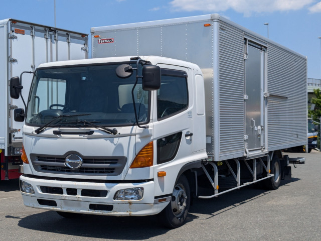 日野 レンジャー 中型 アルミバン TKG-FD9JLAA(89548) 1枚目