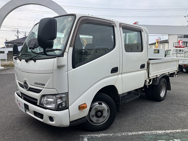 日野 デュトロ 小型 Wキャブ TKG-XZU605M(89580) 1枚目