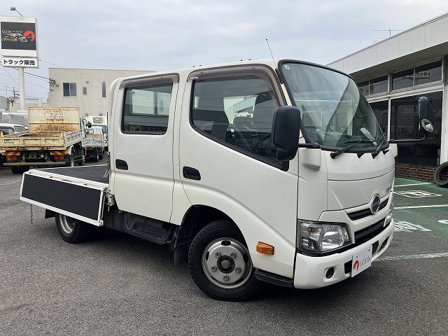 日野 デュトロ 小型 Wキャブ TKG-XZU605M(89580) 10枚目