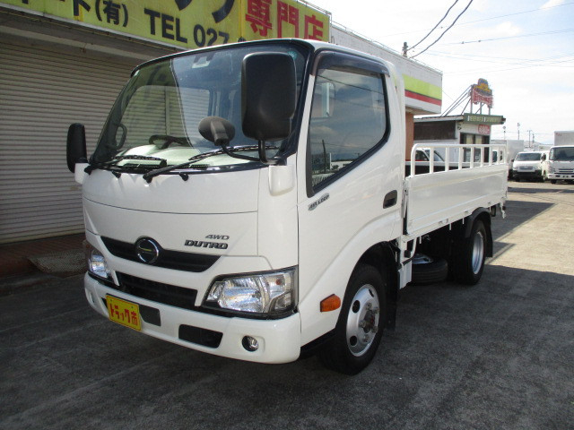 日野 デュトロ 小型 平ボディ TKG-XZU675M(89608) 1枚目
