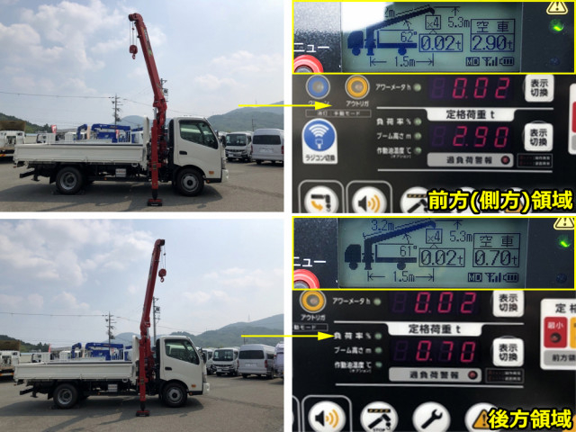 日野 デュトロ 小型 クレーン付き 2KG-XZU712M(89672) 19枚目