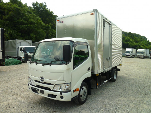 日野 デュトロ 小型 アルミバン 2RG-XZC655M(89676) 1枚目