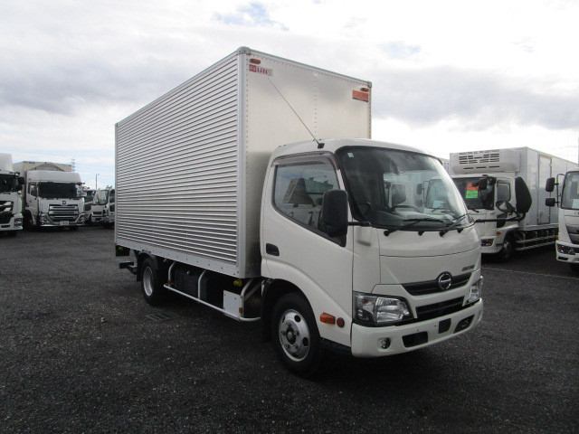 日野 デュトロ 小型 アルミバン TKG-XZU655M(89700) 2枚目