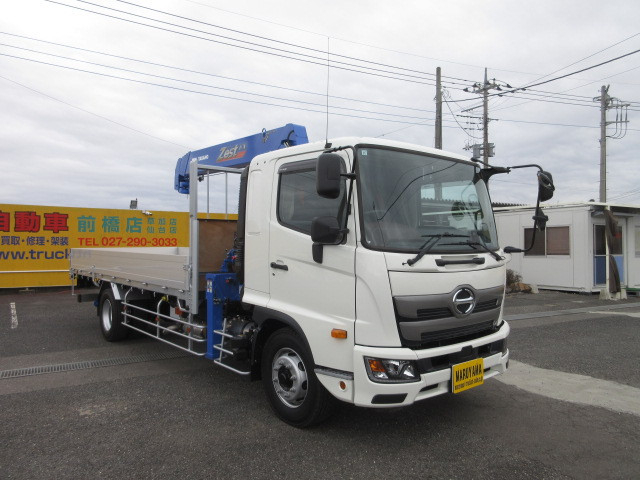 日野 レンジャー 増トン 平ボディ（クレーン付） 2KG-FE2ACA(108800) 2枚目