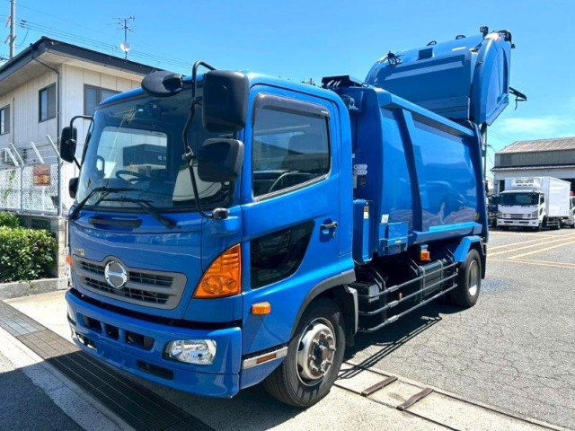 日野 レンジャー 増トン 塵芥車（プレス式） QKG-FJ7GAA(89752) 5枚目