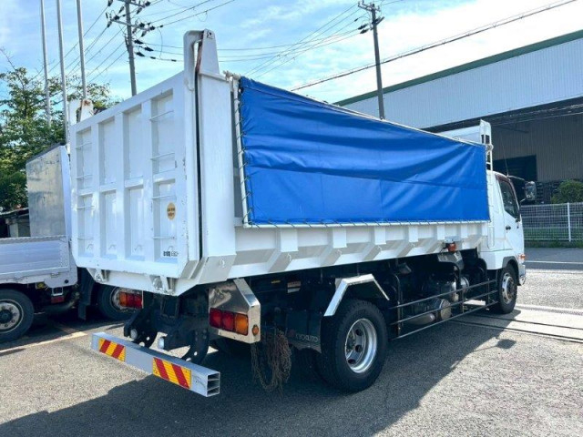 三菱ふそう ファイター 増トン 土砂ダンプ QKG-FK62FZ(89759) 4枚目