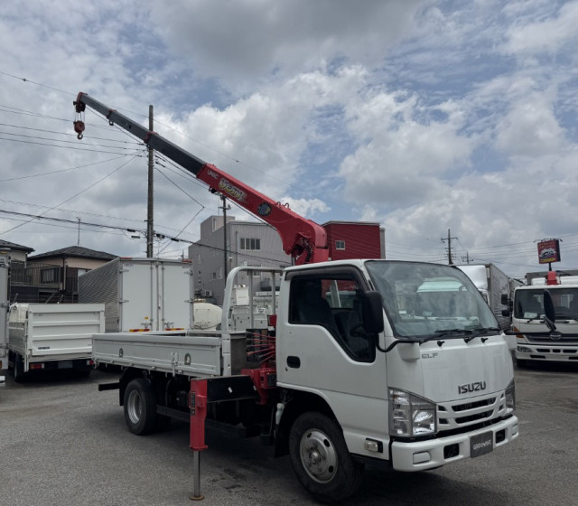 いすゞ エルフ 小型 クレーン付き TPG-NKR85AR(89762) 2枚目