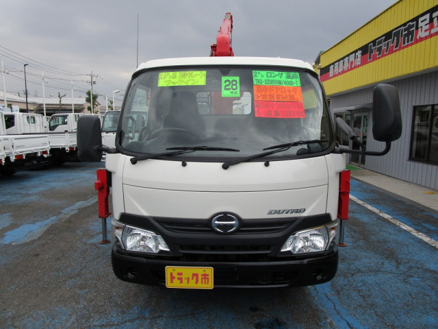日野 デュトロ 小型 クレーン付き TKG-XZU650M(89792) 7枚目