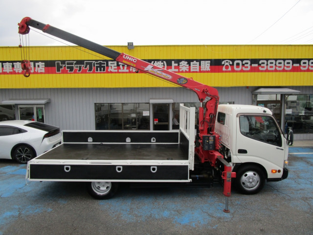 日野 デュトロ 小型 クレーン付き TKG-XZU650M(89792) 9枚目