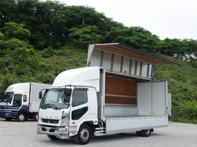 Mitsubishi Fuso fighter 6studs large Aluminium Wing body QKG-FK62FZ(89838) 21枚目