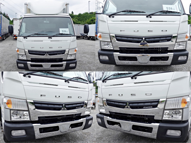 Mitsubishi Fuso canter Small Aluminium box body TKG-FEB50(89841) 3枚目