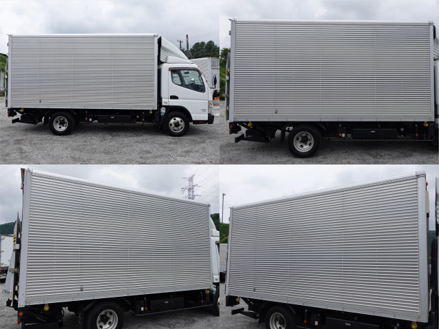 Mitsubishi Fuso canter Small Aluminium box body TKG-FEB50(89841) 5枚目