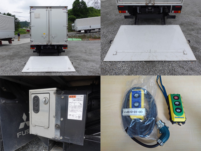 Mitsubishi Fuso canter Small Aluminium box body TKG-FEB50(89841) 10枚目