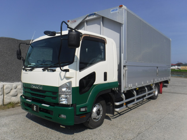 Isuzu forward Middle Aluminium Wing body TKG-FRR90S2(89856) 2枚目