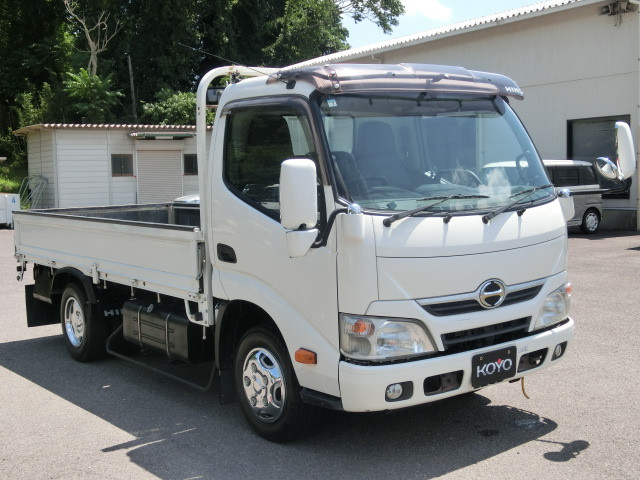 日野 デュトロ 小型 平ボディ TKG-XZC645M(89940) 3枚目
