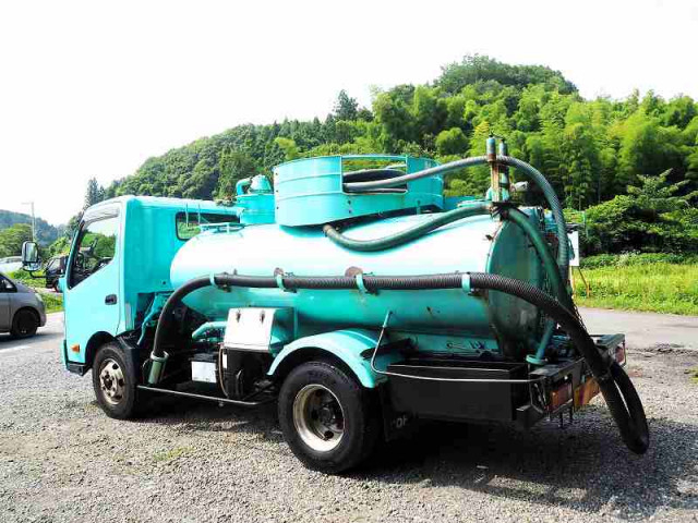 日野 デュトロ 小型 バキュームカー TKG-XZU700X(89999) 3枚目